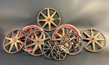 Selection Of Antique Wheels