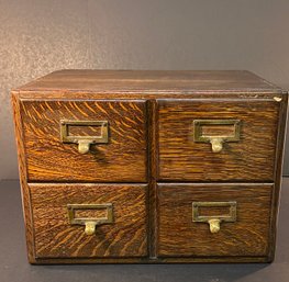 Antique File Box