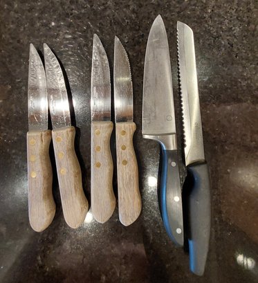 Walco Steak Knives Martha Stewart Chef Knife Bread Knife