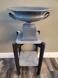 Decorative Trophy Bowl On Table