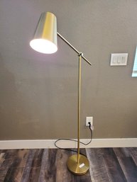 Brushed Brass Floor Lamp