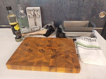 Butcher Block Cutting Board Bakeware Stirware And Others