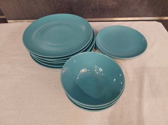 Ikea Blue Dishes