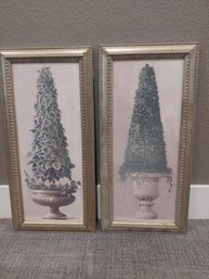 Topiary Paintings (2)