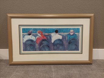 Signed Barbara Wood 90s Limited Edition Print