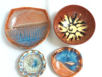 Hand Made Pottery One Signed