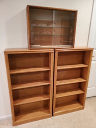 Bookshelves And Display Case