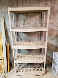 Heavy Plastic Shelving Unit #2