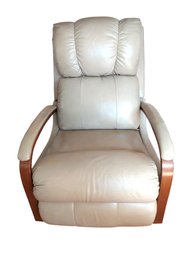 La-Z-Boy Tan Faux Leather Recliner