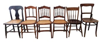 Lot Of Antique Chairs