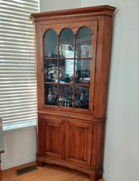 Corner Curio Display Cabinet