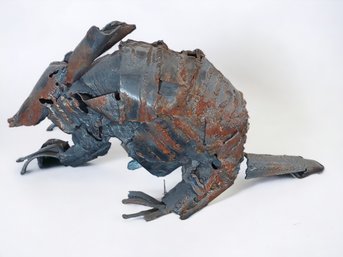 Local Artist Braxton Brown Armadillo Sculpture