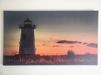 Large Canvas Light House Print