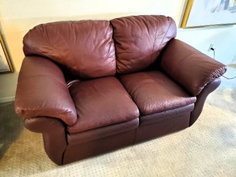 Real Leather Lazy Boy Love Seat