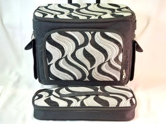 Zebra Sewing Machine Carrying Case