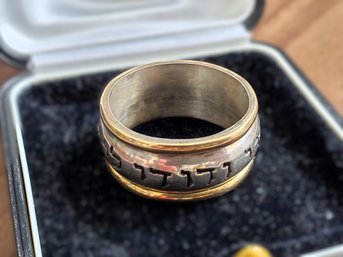 Sterling Size 13 Ring From Israel 16.88grams