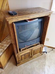 TV Stand With TV