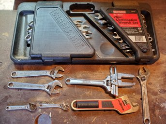Lot Of Craftsman And Other Hand Wrenches