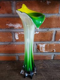 Abstract Lily Vase