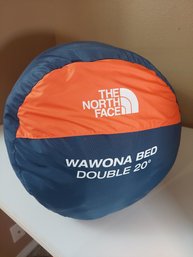 The North Face Wawona Bed Double 20 Degree Sleeping Bag Shady Blue Brand New