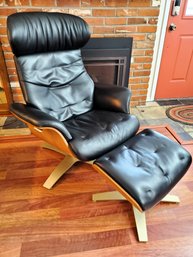 High Quality Replica Herman Williams Eames Reclinging Loung Chair With Footrest #1