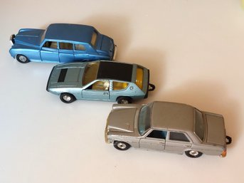 3 Corgi Vintage Cars