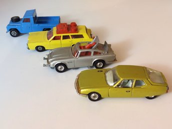 4 Corgi Toys Cars