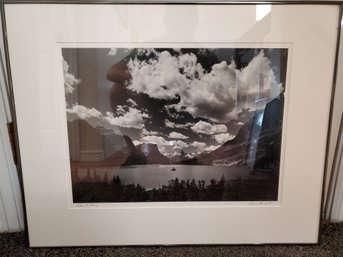Signed Framed Lake St Mary Photograph