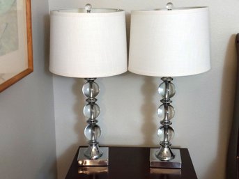 Crystal Clear Table Lamps 2