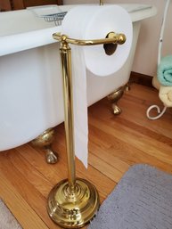 Brass Toilet Paper Stand