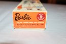 VINTAGE BARBIE TEEN AGE FASHION MODEL - MATTEL INT'L - 1959 - ORIGINAL BOX - WITH PEDESTAL - ITEM#172 LVRM