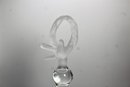CRYSTAL BELL WITH FROSTED WREATH TOPPER - CHRISTMAS - ITEM#56 RM1