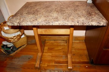 KITCHEN TABLE - SMALL - FORMICA TOP - ITEM#127 KITC