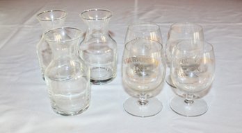 COURVOISIER GLASSES (7) - ASSORTED - ITEM#155 LVRM