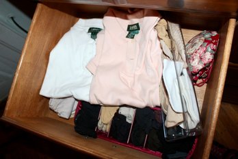 MIXED LOT OF VINTAGE CLOTHES - SHIRTS - SOCKS - SWEATERS & MORE - ITEM#178 RM4