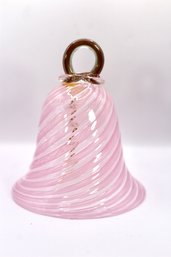 VINTAGE MURANO PINK BELL - 1980s - ITEM#37 RM1