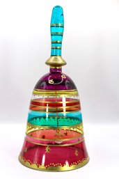 PIER ONE GLASS RAINBOW BELL - ITEM#41 RM1