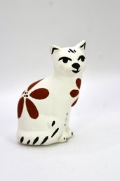 VINTAGE NEW MEXICAN POTTERY CAT - HAND MADE - ITEM#82 RM1