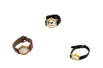 VINTAGE WATCHES - LOT OF 3 - 1992 BETTY BOOP - TALI CITIZEN QUARTZ - GUESS 1989 WATER RESISTANT - ITEM#245 BOX