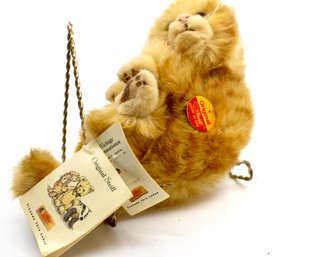 ORIGINAL STEIFF CAT - KNOPF IM OHR - ORIGINAL TAGS - ITEM#318 RM1