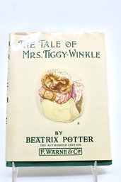 THE TALE OF MRS. TIGGY WINKLE - THE ORIGINAL PETER RABBIT BOOKS- COPYWRITTEN 1905 - ILLUSTRATED - ITEM#351 RM1