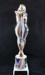 VINTAGE MURANO LOVERS EMBRACE - GLASS - SIGNED BY TAGLIAPIETRA - ITEM#450 LVRM