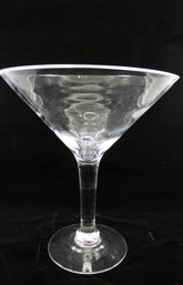 VINTAGE LARGE MARTINI GLASS - ROUND 9' - HEIGHT 10.25' - ITEM#452 LVRM