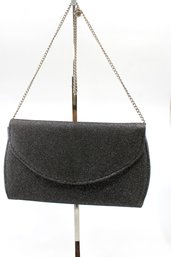 WOMEN'S CLUTCH BAG - GLITTER SILVER - ITEM#490 RM2