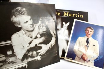 STEVE MARTIN 'A WILD AND CRAZY GUY' ALBUM - SIGNED PICTURE - ITEM#673 LVRM