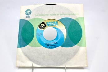 THE COWSILLS 'WHAT IS HAPPY' 45 RECORD - MGM RECORDS - ITEM#691 RM1