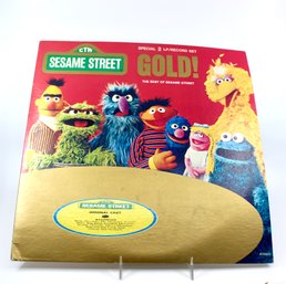 SESAME STREET GOLD - DOUBLE ALBUM SPECIAL - 2 LP RECORD SET - ITEM#713 RM1