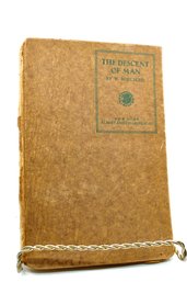 ANTIQUE-THE DESCENT OF MAN - W. BOELSCHE - 1923 - PRINTED IN GERMANY - ALBERT AND CHARLES BONI - ITEM#737 RM3