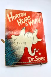 VINTAGE-HORTON HEARS A WHO! - DR. SEUSS - 1954 - RANDOM HOUSE, NY - ITEM#751 RM3