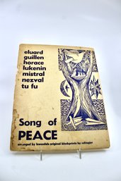 VINTAGE-SONG OF PEACE BASED ON POEMS - 1959 - ITEM#768 RM3